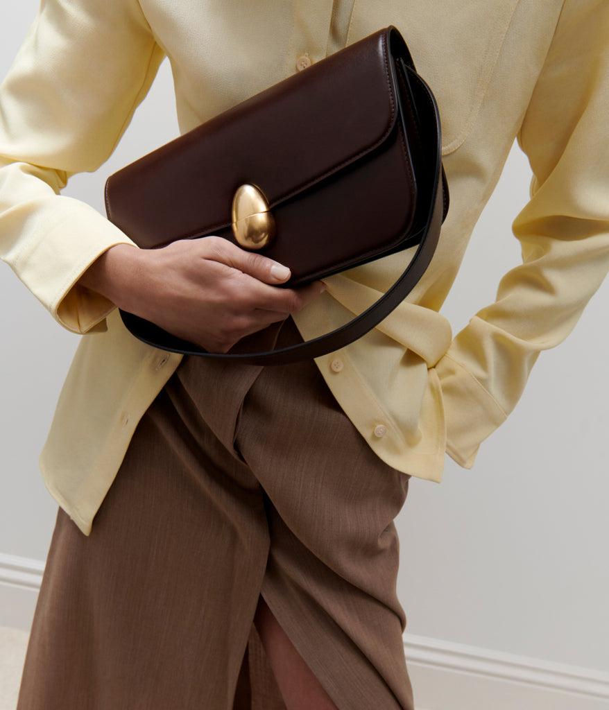 Neous Phoenix East West | NEOUS Bags Dark Chocolate