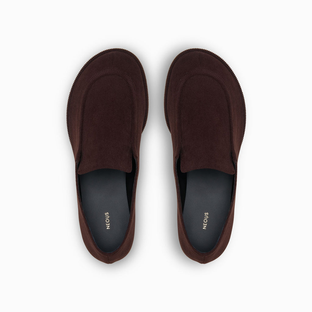 Neous NEOUS POLARIS Flat Corduroy Loafer DARK CHOCOLATE