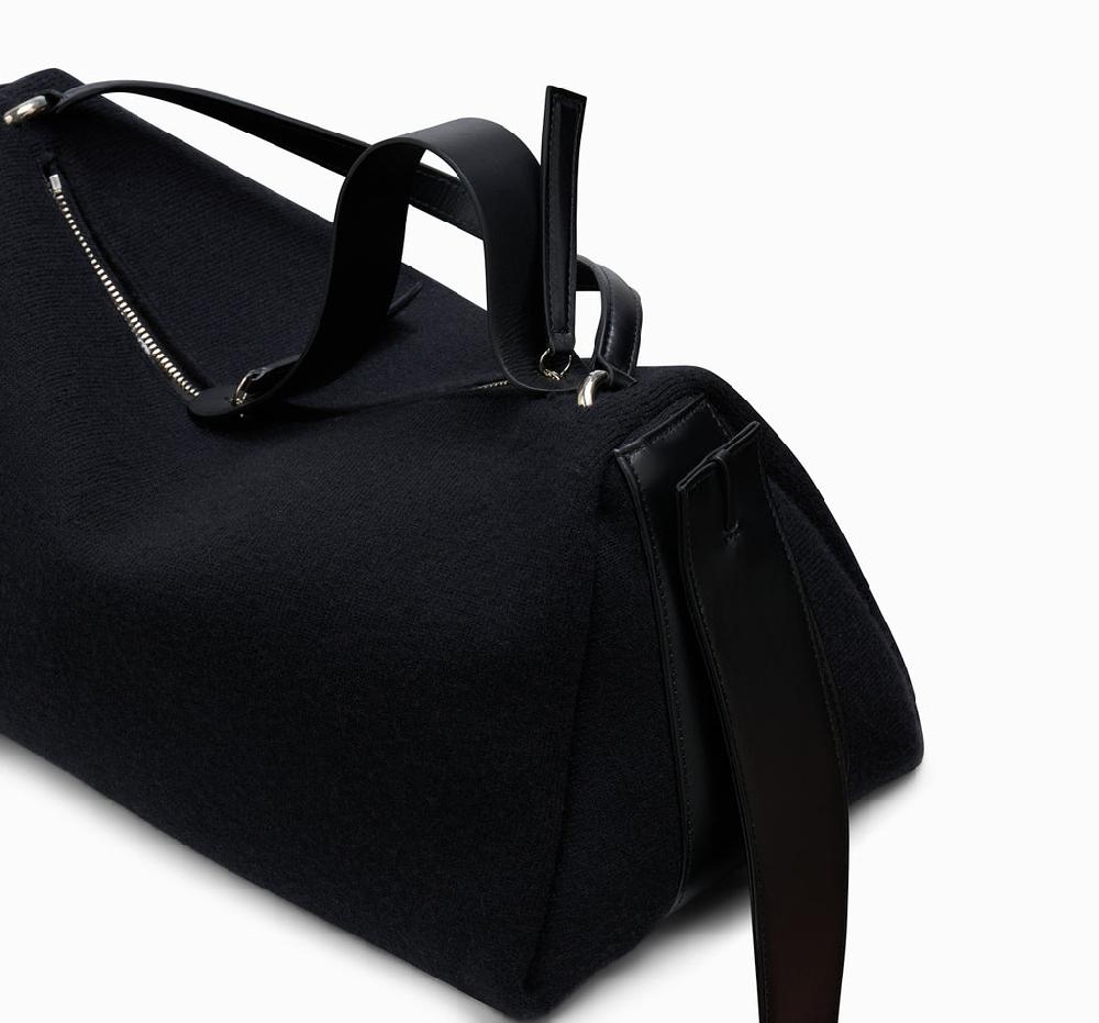 Neous NEOUS Scorpius Leather Tote Bag | NEOUS Bags Black