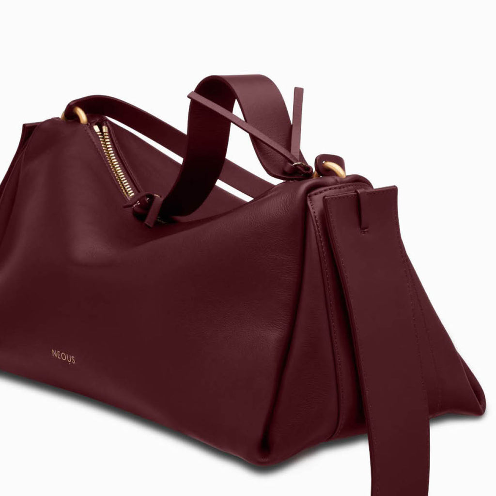 Neous NEOUS Scorpius Leather Tote Bag | NEOUS Bags Burgundy