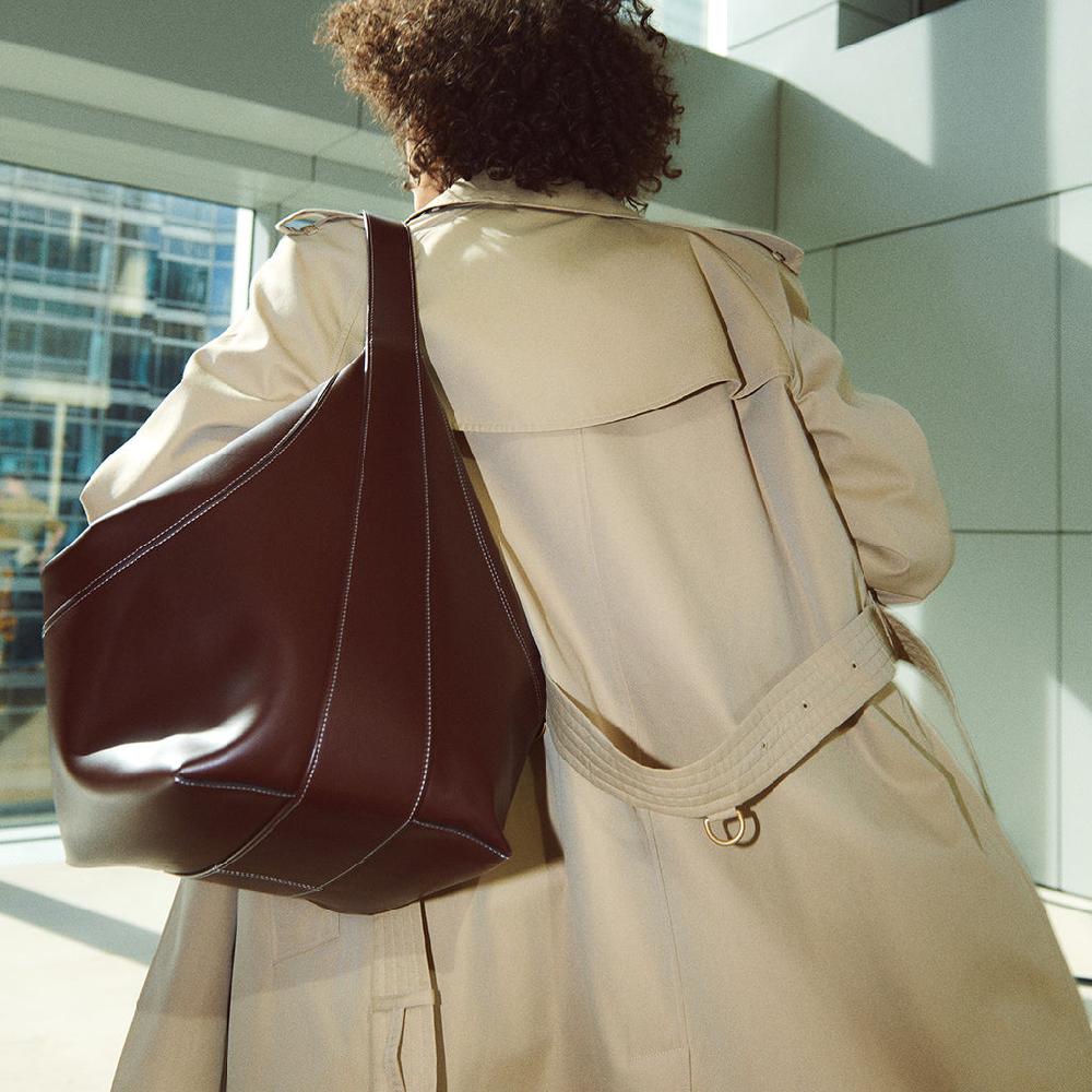Neous The New Pavo Tote | NEOUS Dark Chocolate