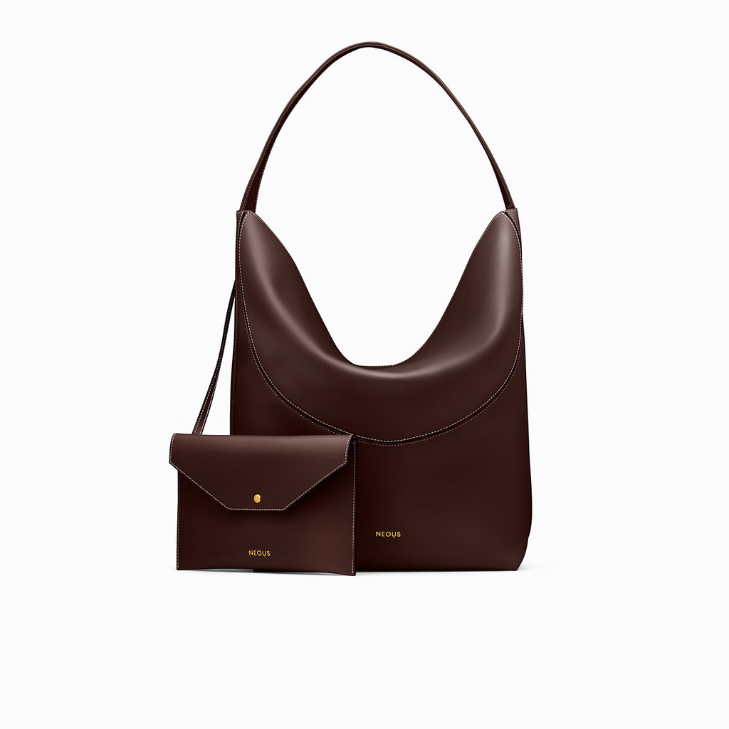 Neous The New Pavo Tote | NEOUS Dark Chocolate