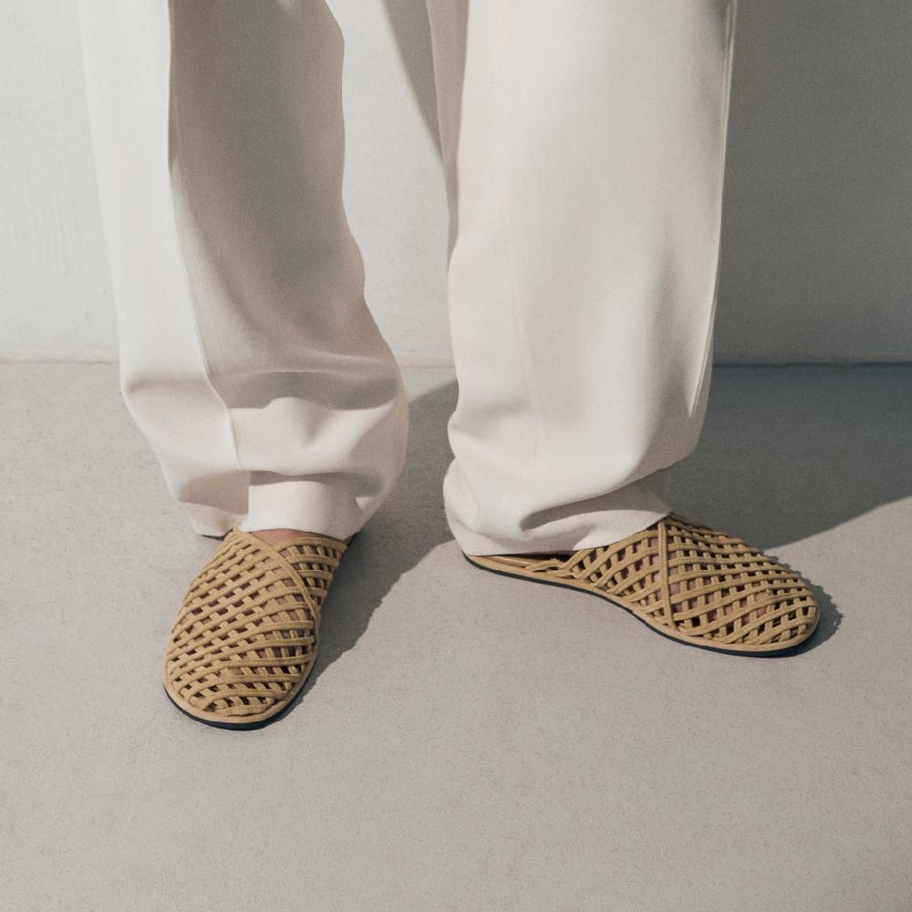 Neous Women's Atik Woven Mules Sand