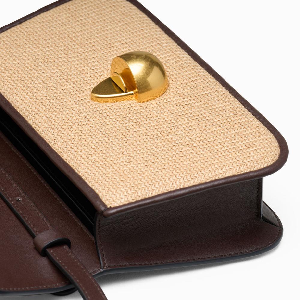 Neous Phoenix 1.0 Crossbody Bag | NEOUS Bags Natural/Chocolate