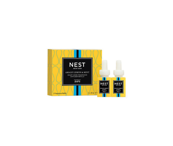 nest fragrances Amalfi Lemon & Mint Refill for Pura Fragrance Diffuser | The Official Home of NEST NEW YORK