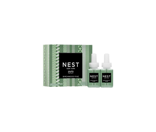 nest fragrances Birchwood Pine Refill Duo for Pura Smart Home Fragrance Diffuser | The Official Home of NEST NEW YORK nest fragrances Birchwood Pine Refill Duo for Pura Smart Home Fragrance Diffuser | The Official Home of NEST NEW YORK