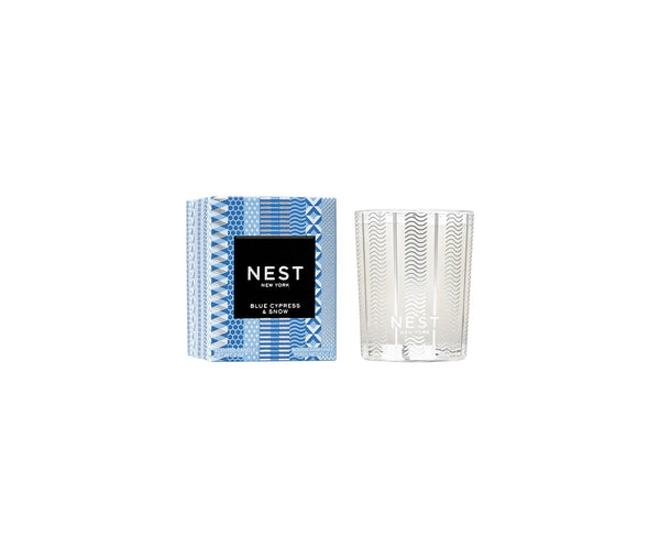nest fragrances Blue Cypress & Snow Votive Candle | The Official Home of NEST NEW YORK