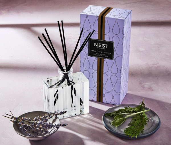 Nest Fragrances Cedar Leaf & Lavender Reed Diffuser | The Official Home Of NEST NEW YORK