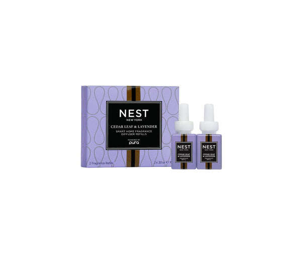 nest fragrances Cedar Leaf & Lavender Refill Pura Fragrance Diffuser | The Official Home of NEST NEW YORK
