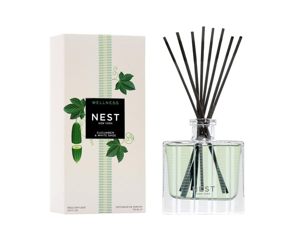 nest fragrances Cucumber & White Sage Reed Diffuser | The Official Home of NEST NEW YORK
