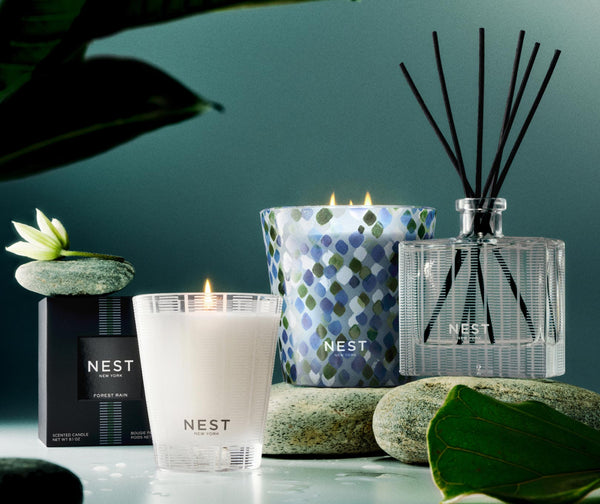 Nest Fragrances Forest Rain Decorative 3-Wick Candle | The Official Home Of NEST NEW YORK