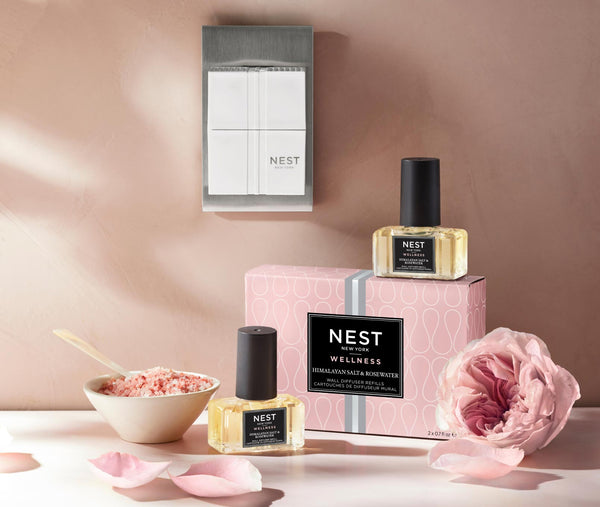 Nest Fragrances Himalayan Salt & Rosewater Wall Diffuser Refills | The Official Home Of NEST NEW YORK