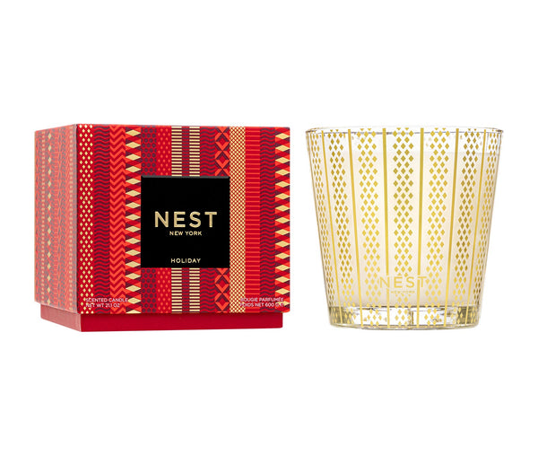 nest fragrances Holiday 3-Wick Candle | The Official Home of NEST NEW YORK