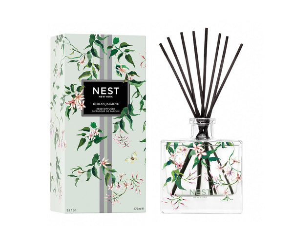 nest fragrances Indian Jasmine Decorative Reed Diffuser | The Official Home of NEST NEW YORK