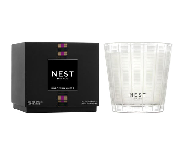 nest fragrances Moroccan Amber 3-Wick Candle | The Official Home of NEST NEW YORK
