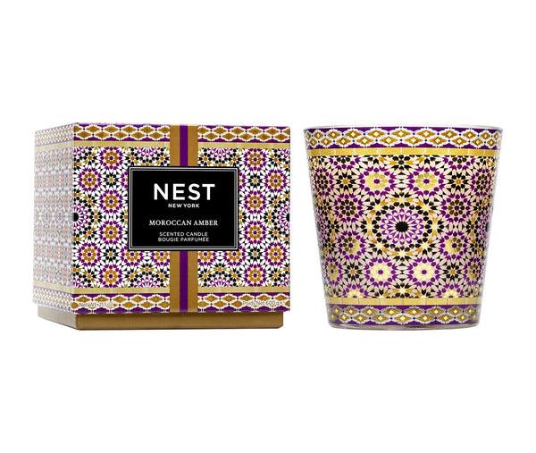 nest fragrances Moroccan Amber Decorative 3-Wick Candle | The Official Home of NEST NEW YORK