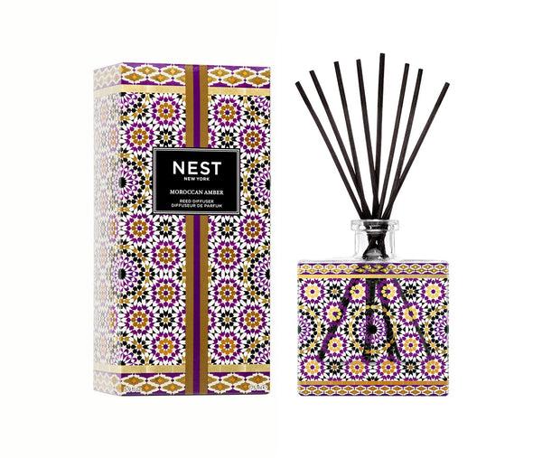 nest fragrances Moroccan Amber Decorative Reed Diffuser | The Official Home of NEST NEW YORK