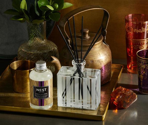 Nest Fragrances Moroccan Amber Reed Diffuser Liquid Refill | The Official Home Of NEST NEW YORK