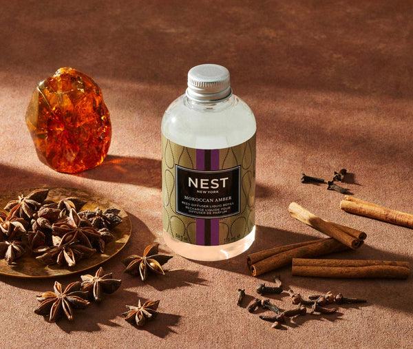 Nest Fragrances Moroccan Amber Reed Diffuser Liquid Refill | The Official Home Of NEST NEW YORK