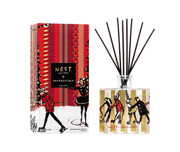 nest fragrances NEST NEW YORK x Drawbertson Holiday Reed Diffuser | The Official Home of NEST NEW YORK