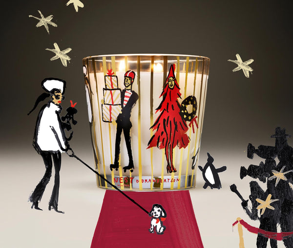 Nest Fragrances NEST NEW YORK X Drawbertson Red Carpet Holiday 3-Wick Candle | The Official Home Of NEST NEW YORK