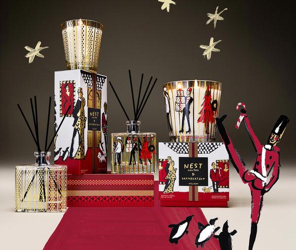 Nest Fragrances NEST NEW YORK X Drawbertson Red Carpet Holiday Reed Diffuser | The Official Home Of NEST NEW YORK