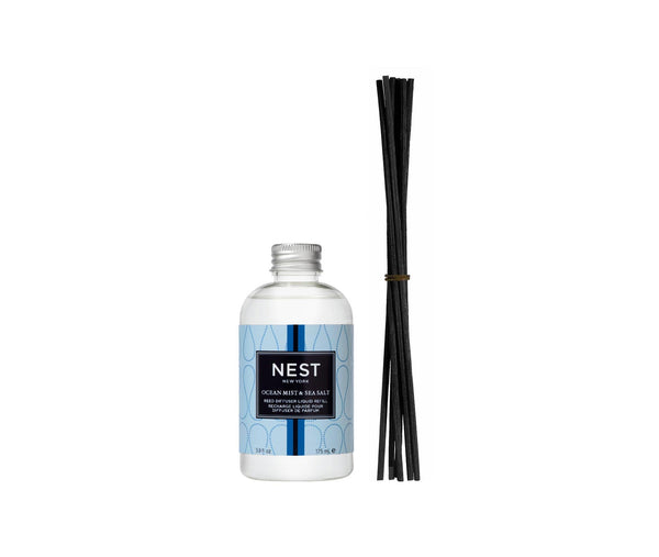 nest fragrances Ocean Mist & Sea Salt Reed Diffuser Liquid Refill | The Official Home of NEST NEW YORK