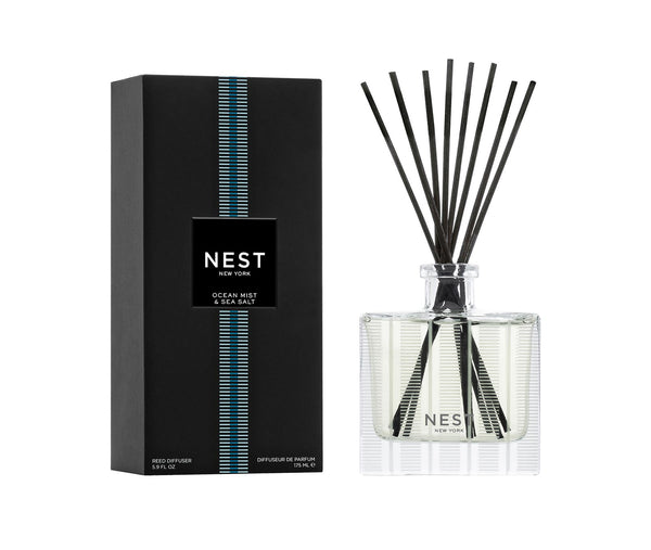 nest fragrances Ocean Mist & Sea Salt Reed Diffuser | The Official Home of NEST NEW YORK