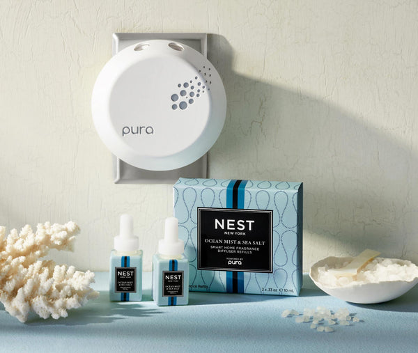 Nest Fragrances Ocean Mist & Sea Salt Refill Pura Fragrance Diffuser | The Official Home Of NEST NEW YORK