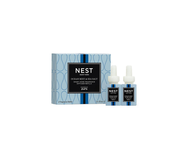 nest fragrances Ocean Mist & Sea Salt Refill Pura Fragrance Diffuser | The Official Home of NEST NEW YORK