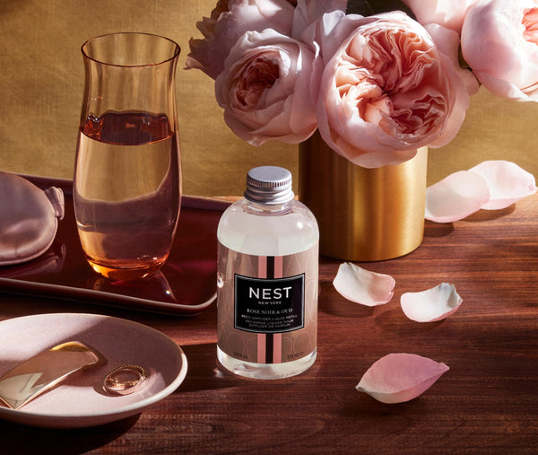 Nest Fragrances Rose Noir & Oud Reed Diffuser Liquid Refill | The Official Home Of NEST NEW YORK