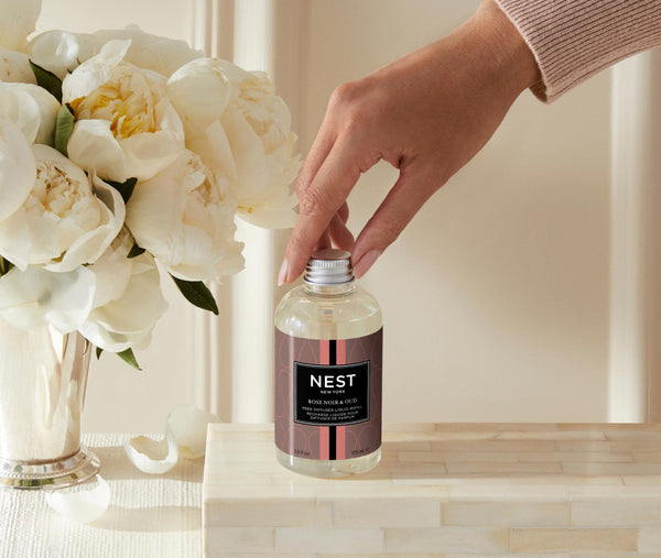 Nest Fragrances Rose Noir & Oud Reed Diffuser Liquid Refill | The Official Home Of NEST NEW YORK