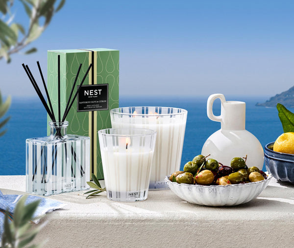 Nest Fragrances Santorini Olive & Citron Reed Diffuser | The Official Home Of NEST NEW YORK
