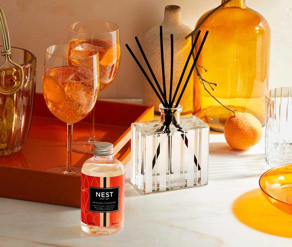 Nest Fragrances Sicilian Tangerine Reed Diffuser Liquid Refill | The Official Home Of NEST NEW YORK
