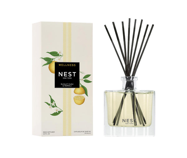 nest fragrances Sunlit Yuzu & Neroli Reed Diffuser | The Official Home of NEST NEW YORK