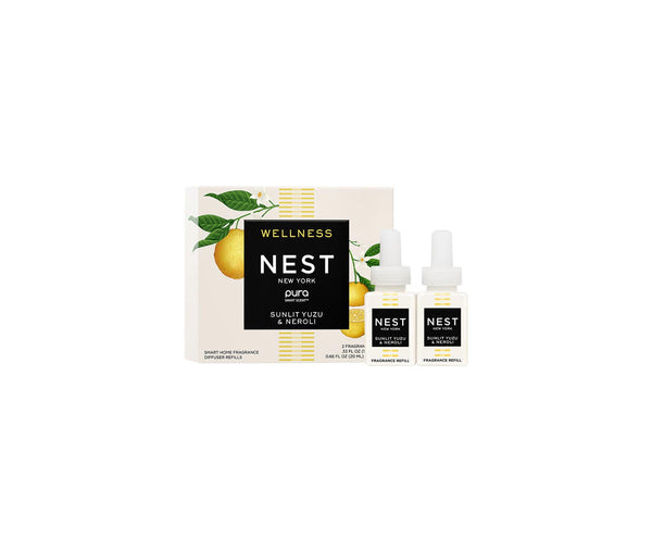 nest fragrances Sunlit Yuzu & Neroli Refill for Pura Fragrance Diffuser | The Official Home of NEST NEW YORK nest fragrances Sunlit Yuzu & Neroli Refill for Pura Fragrance Diffuser | The Official Home of NEST NEW YORK
