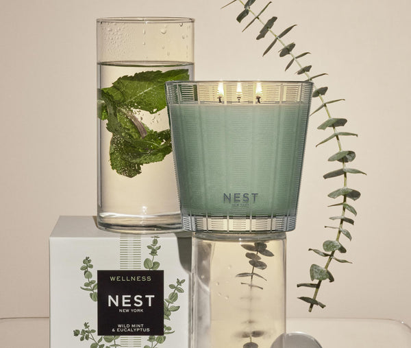 Nest Fragrances Wild Mint & Eucalyptus 3-Wick Candle | The Official Home Of NEST NEW YORK