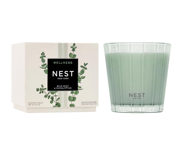 nest fragrances Wild Mint & Eucalyptus 3-Wick Candle | The Official Home of NEST NEW YORK