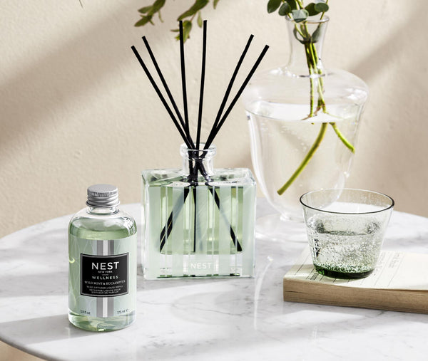 Nest Fragrances Wild Mint & Eucalyptus Reed Diffuser Liquid Refill | The Official Home Of NEST NEW YORK