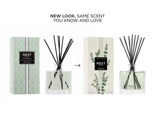 Nest Fragrances Wild Mint & Eucalyptus Reed Diffuser | The Official Home Of NEST NEW YORK