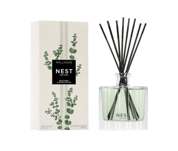 nest fragrances Wild Mint & Eucalyptus Reed Diffuser | The Official Home of NEST NEW YORK