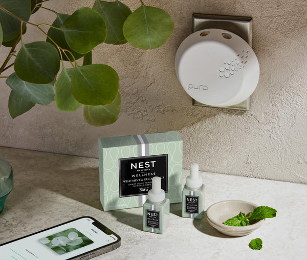 Nest Fragrances Wild Mint & Eucalyptus Refill Pura Fragrance Diffuser | The Official Home Of NEST NEW YORK