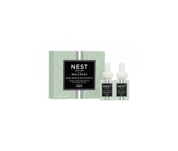 nest fragrances Wild Mint & Eucalyptus Refill Pura Fragrance Diffuser | The Official Home of NEST NEW YORK