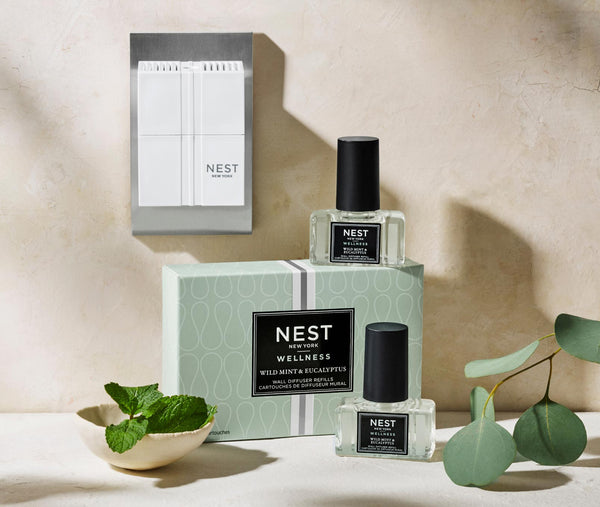 Nest Fragrances Wild Mint & Eucalyptus Wall Diffuser Refills | The Official Home Of NEST NEW YORK