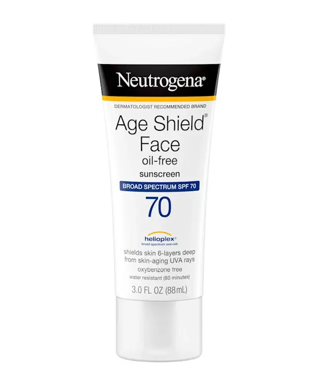 neutrogena Age Shield® Face Oxybenzone-Free Sunscreen SPF 70
