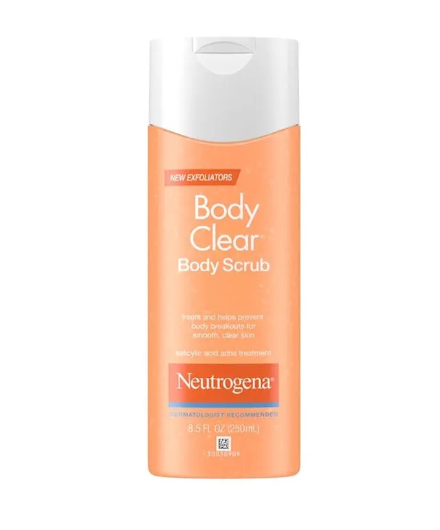 neutrogena Body Clear® Exfoliant Body Scrub with Salicylic Acid