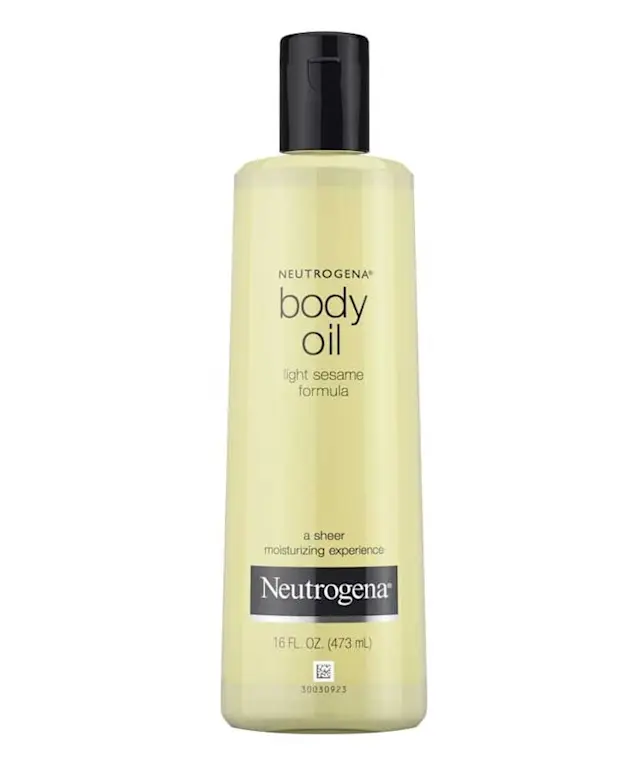 neutrogena Body Oil Light Sesame Formula To Hydrate Dry Skin 16 oz