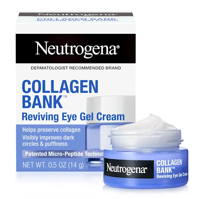 neutrogena Collagen Bank Reviving Eye Gel Cream 0.5 Oz