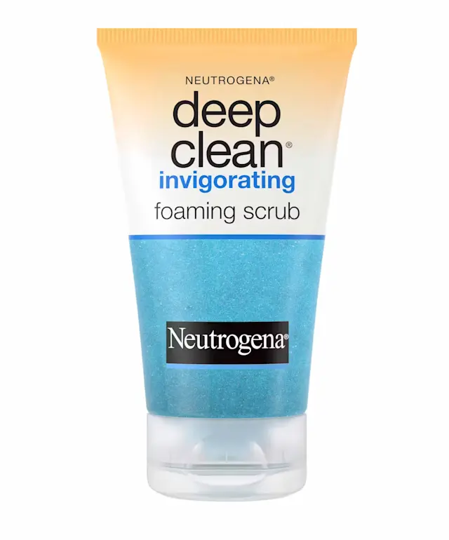 neutrogena Deep Clean® Invigorating Foaming Face Scrub | Neutrogena®