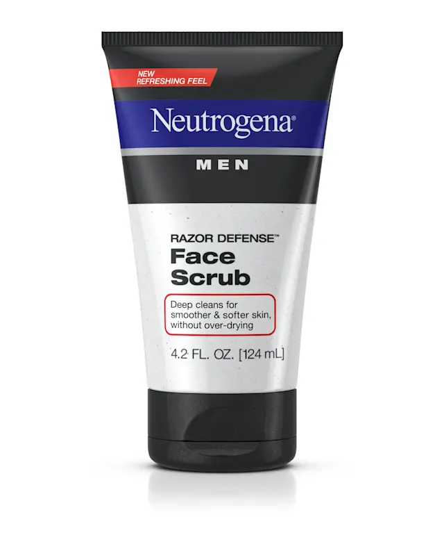 neutrogena DISCONTINUED Men Razor Defense™ Face Scrub | Neutrogena®